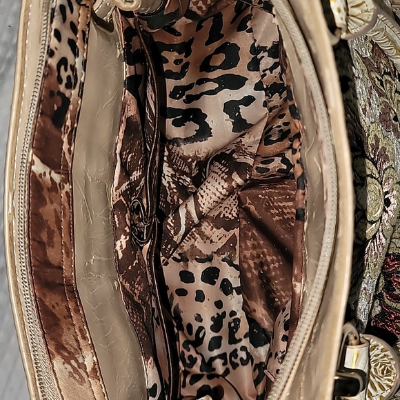 Beautifully Embroderided & Leather Sharif 1827 Satchel - Picture 10 of 14